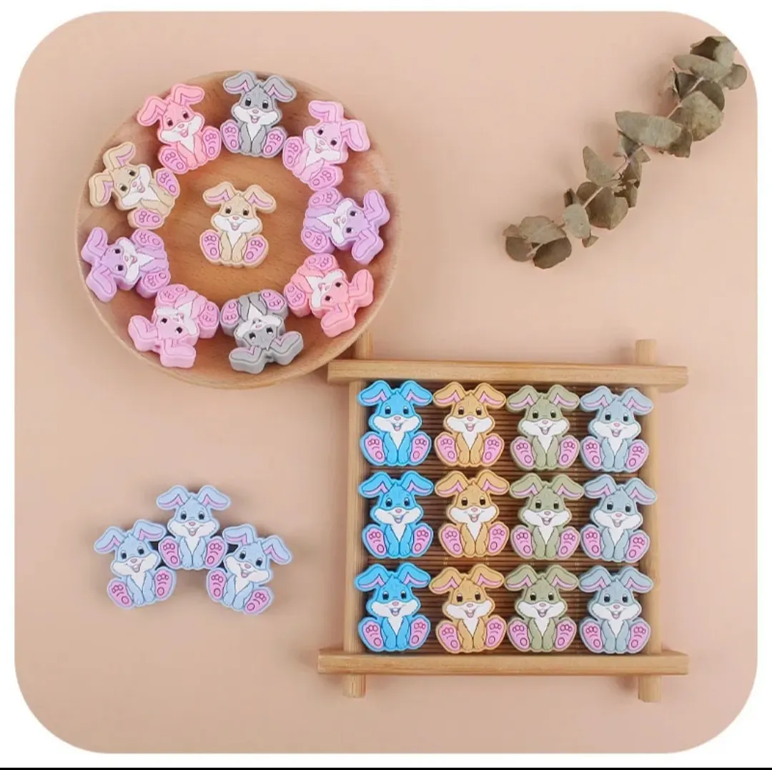 Custom new starry fairy tale multi color baby pacifier chain beads